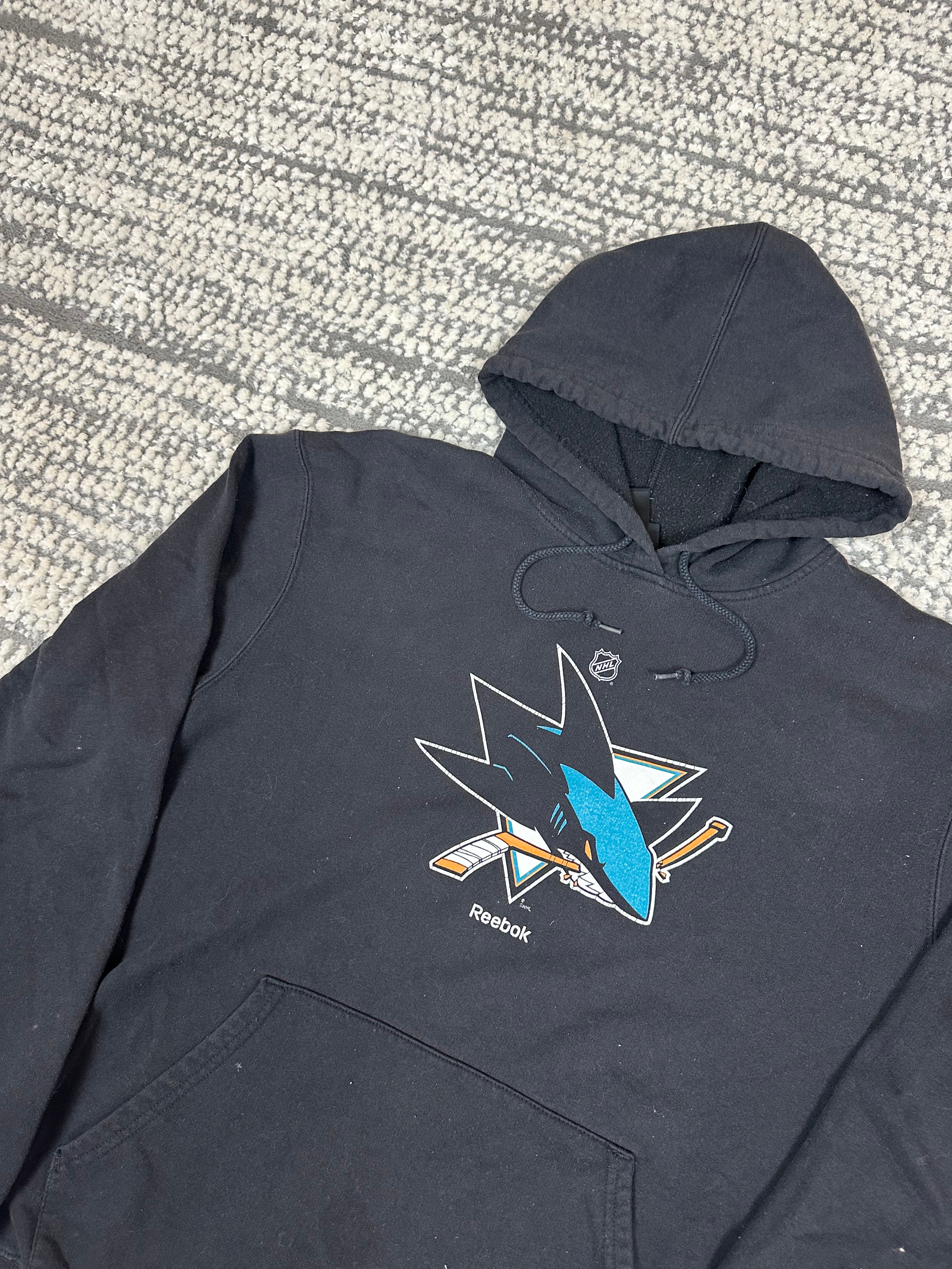 Vintage Reebok San Jose Sharks Hoodie