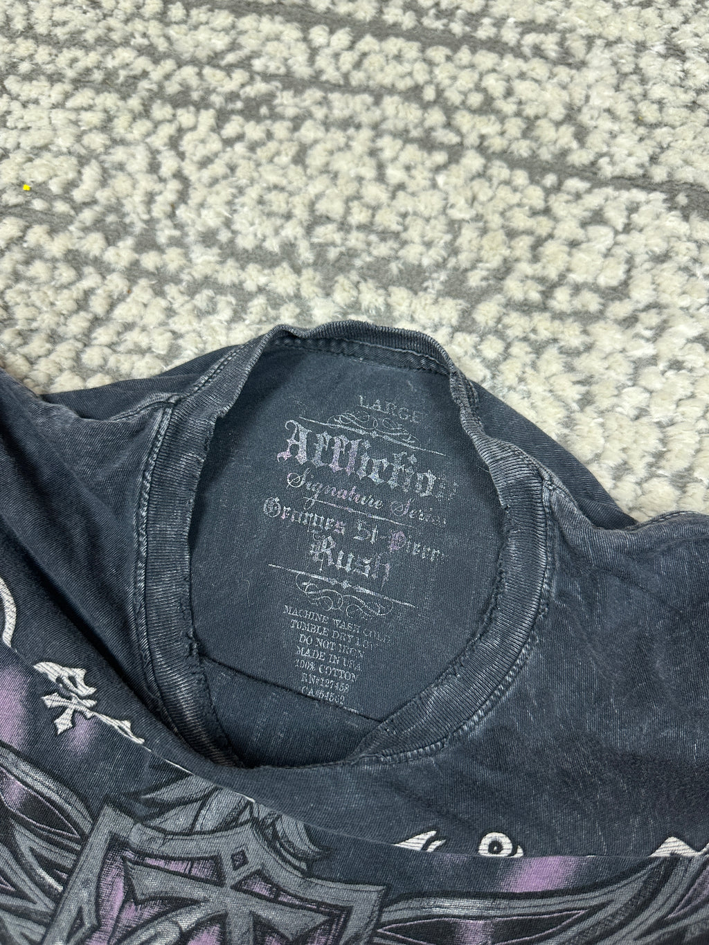 Vintage Y2K Affliction Womens T-shirt