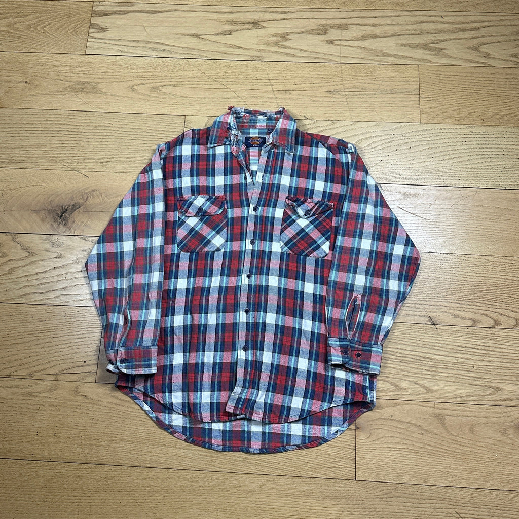 Vintage Dickies Plaid Flannel Shirt