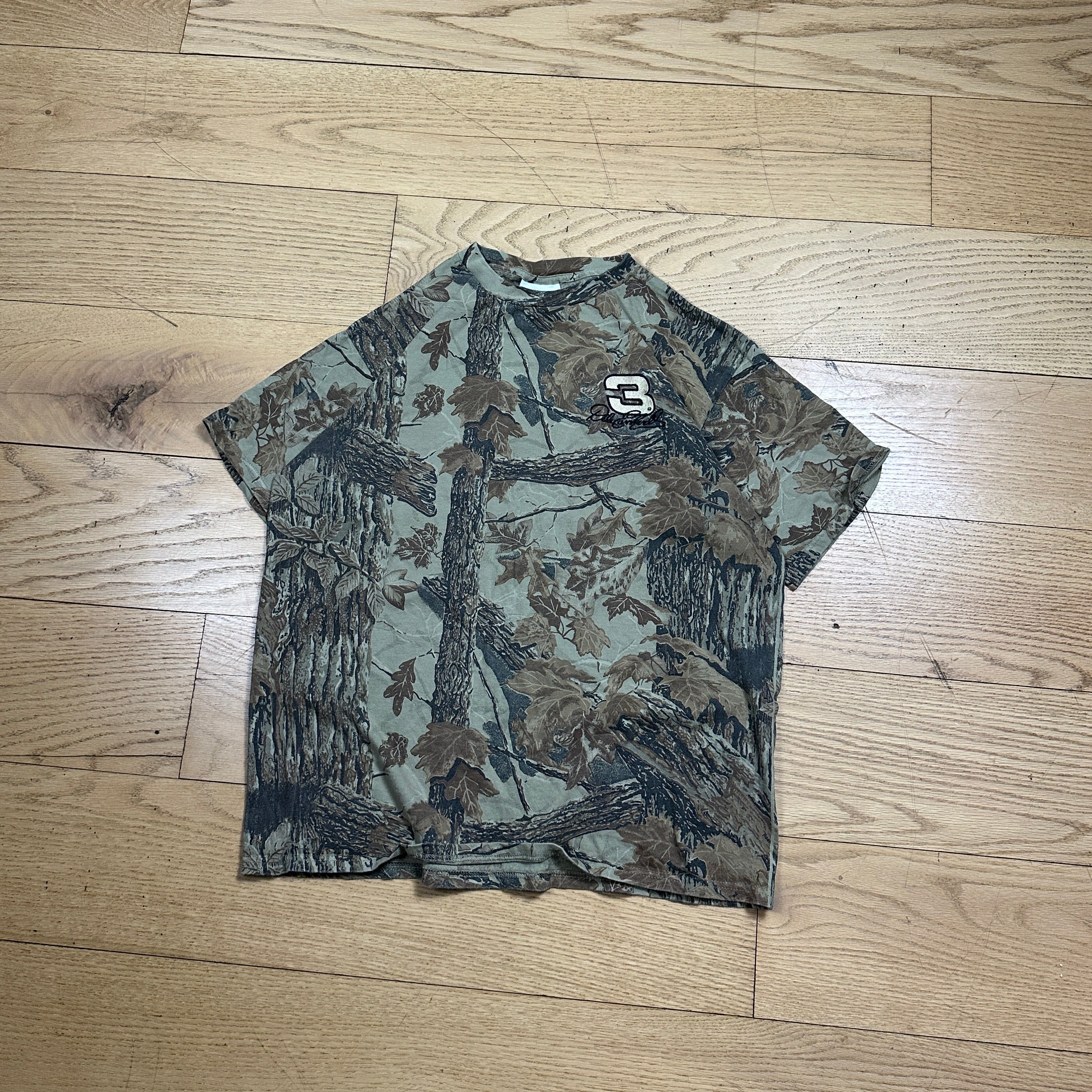 Vintage Realtree Camo Dale Earnhardt T-shirt