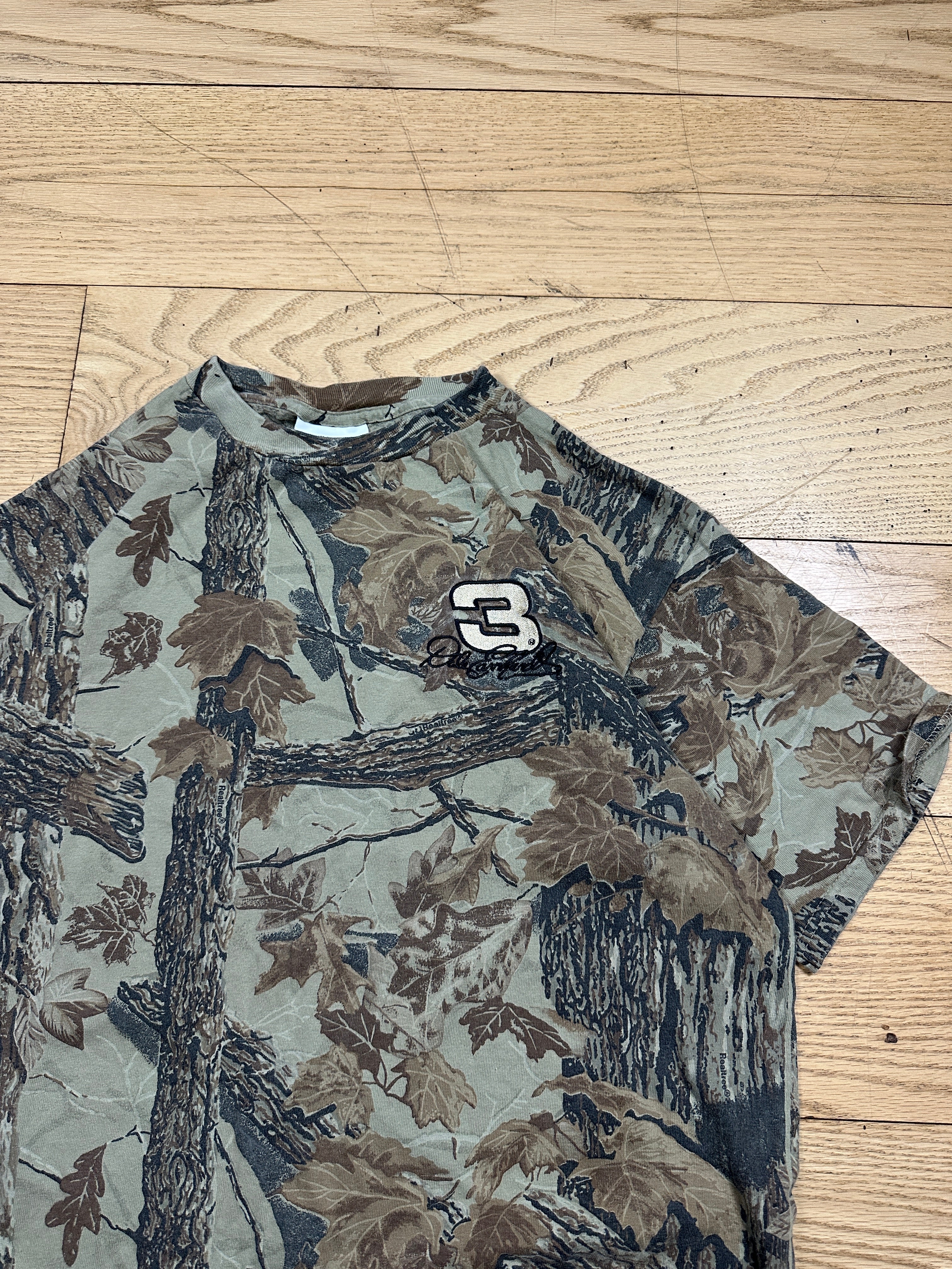 Vintage Realtree Camo Dale Earnhardt T-shirt