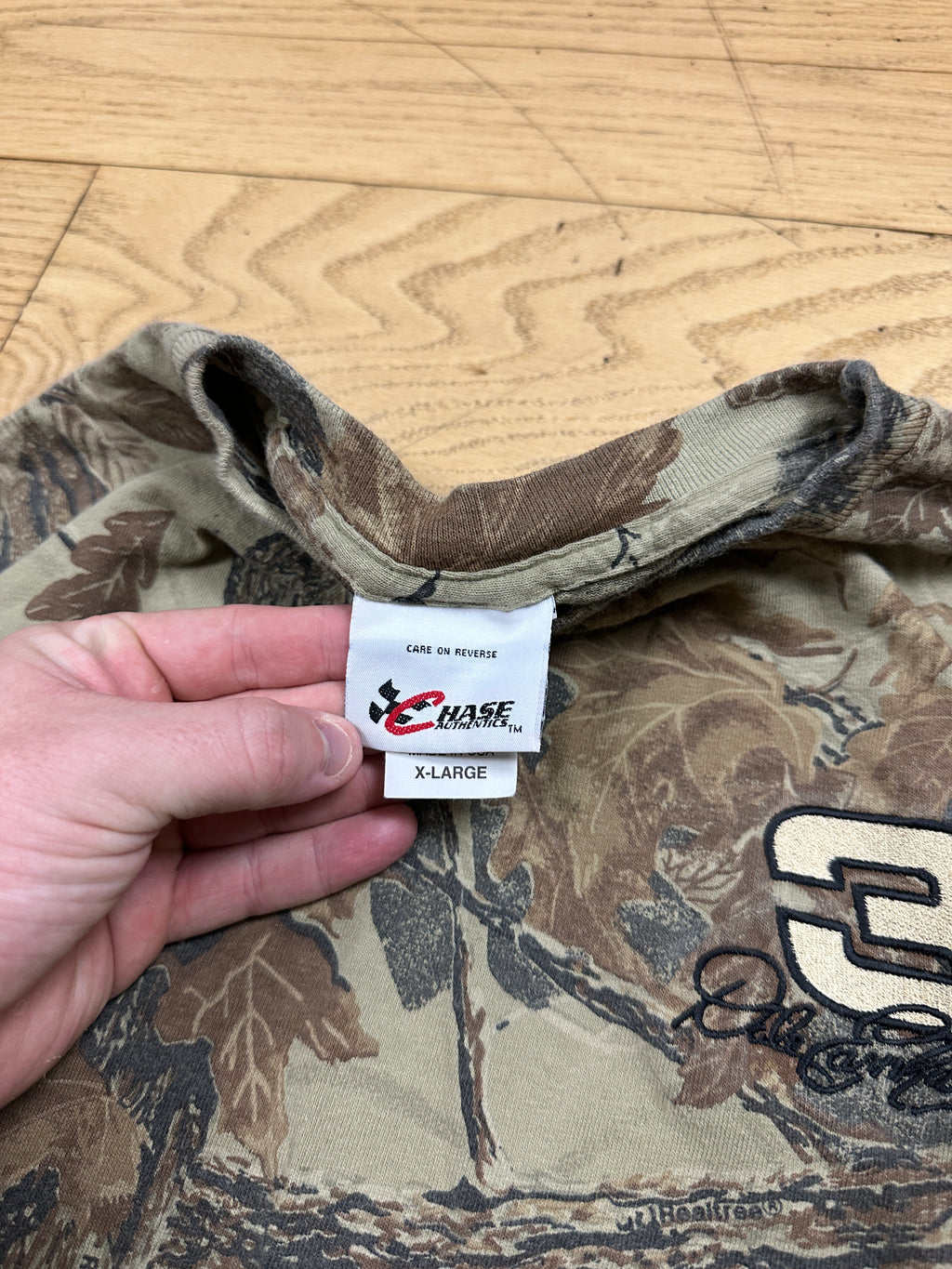 Vintage Realtree Camo Dale Earnhardt T-shirt