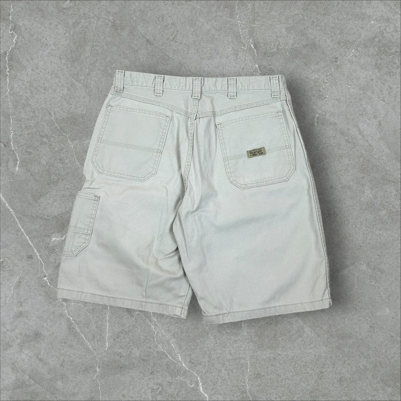 Wrangler Cream Jean Shorts