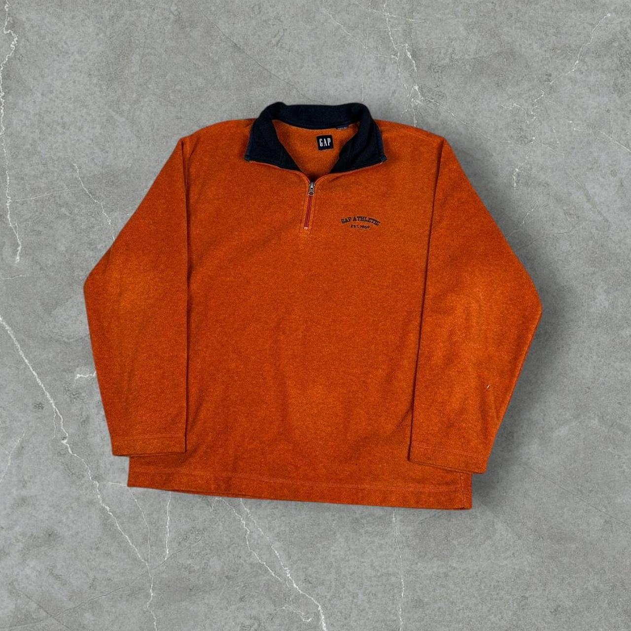 Gap Fleece Quarter Zip Fleece Sweatshirt