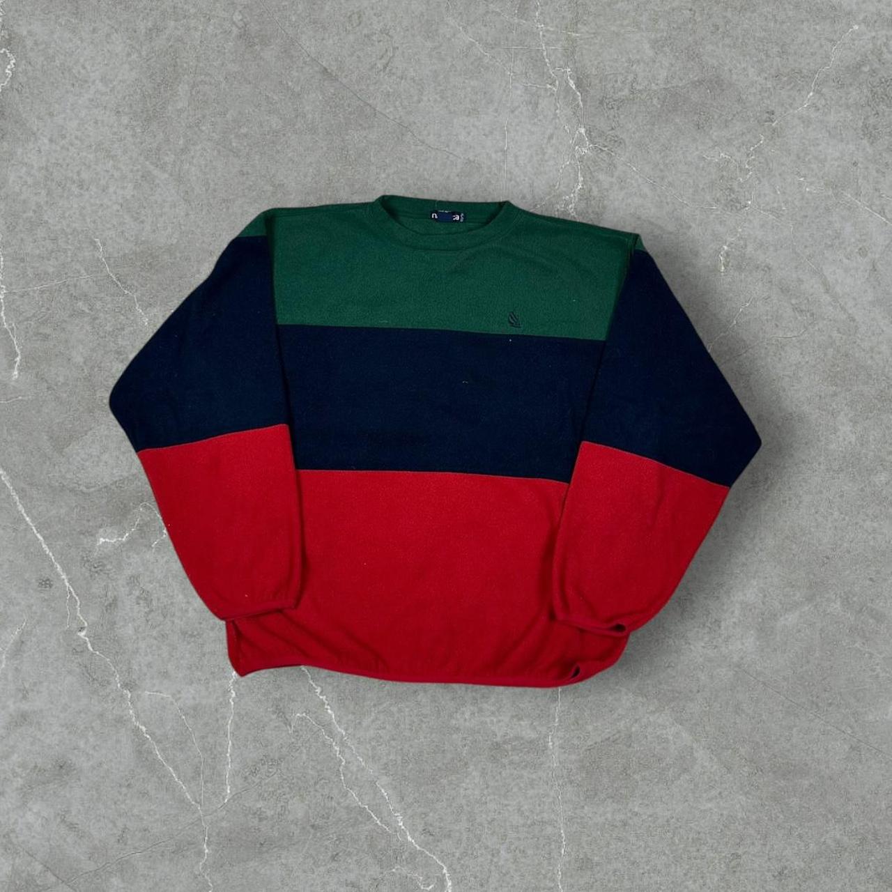 Nautica Fleece Colorblock Sweatshirt