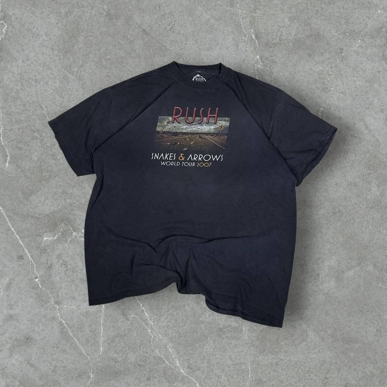 2007 Rush Band T-shirt