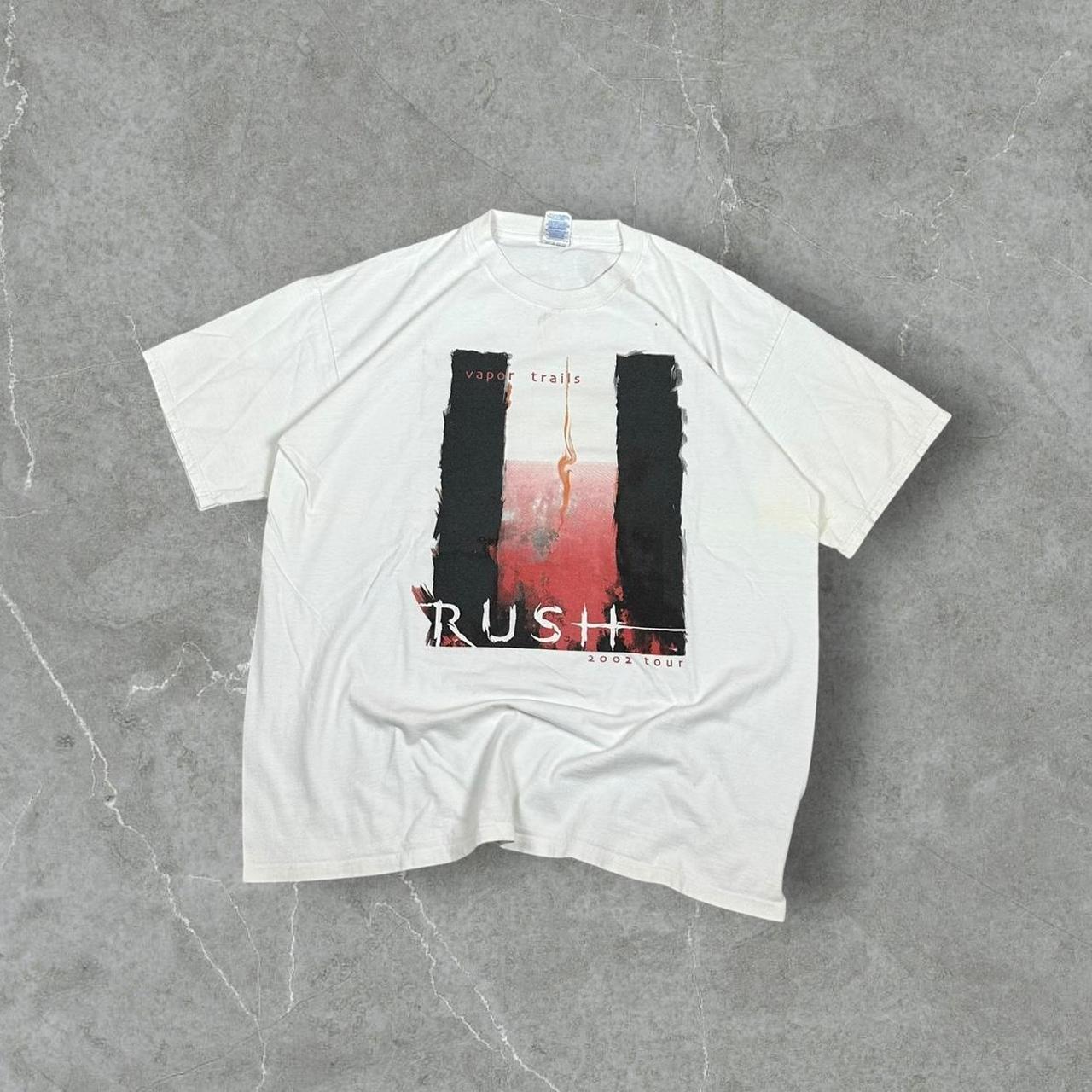 2002 Rush Tour Band T-shirt