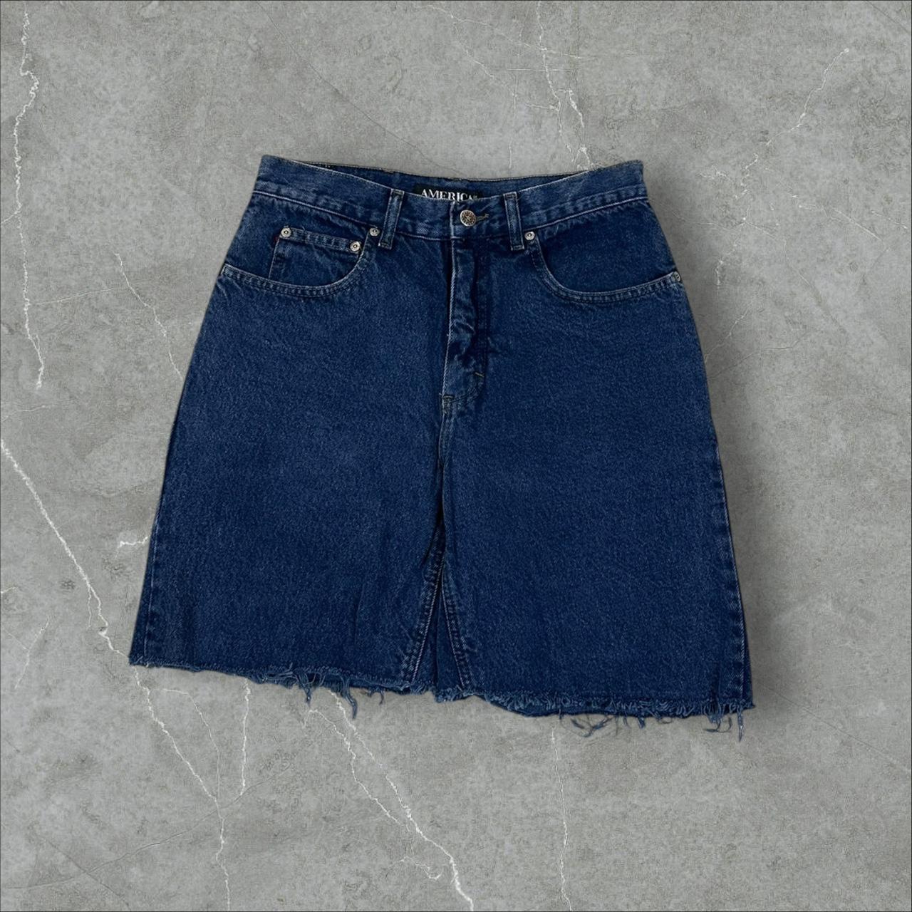 Dark Wash Blue Jean Shorts
