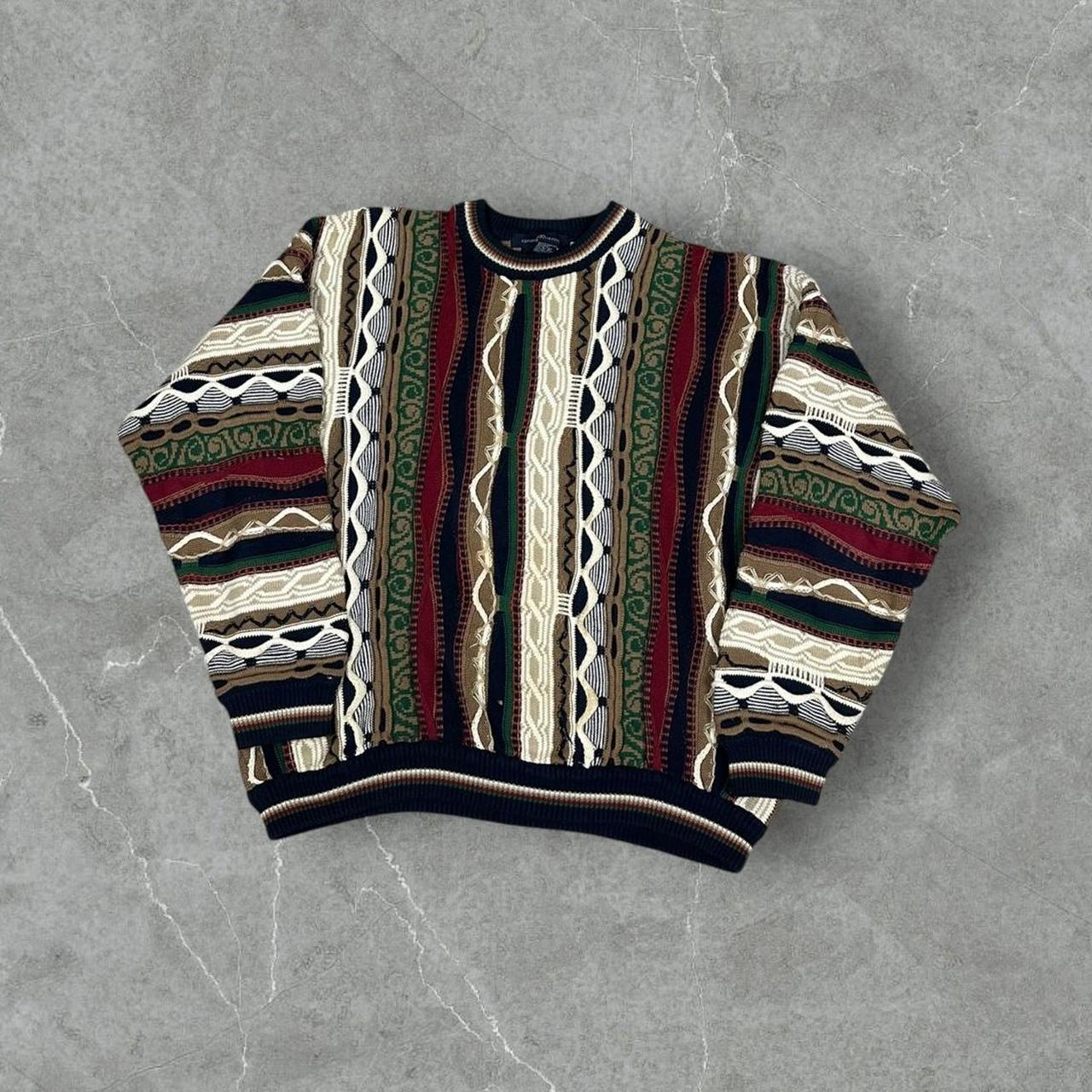 Coogi Style Knit Sweater