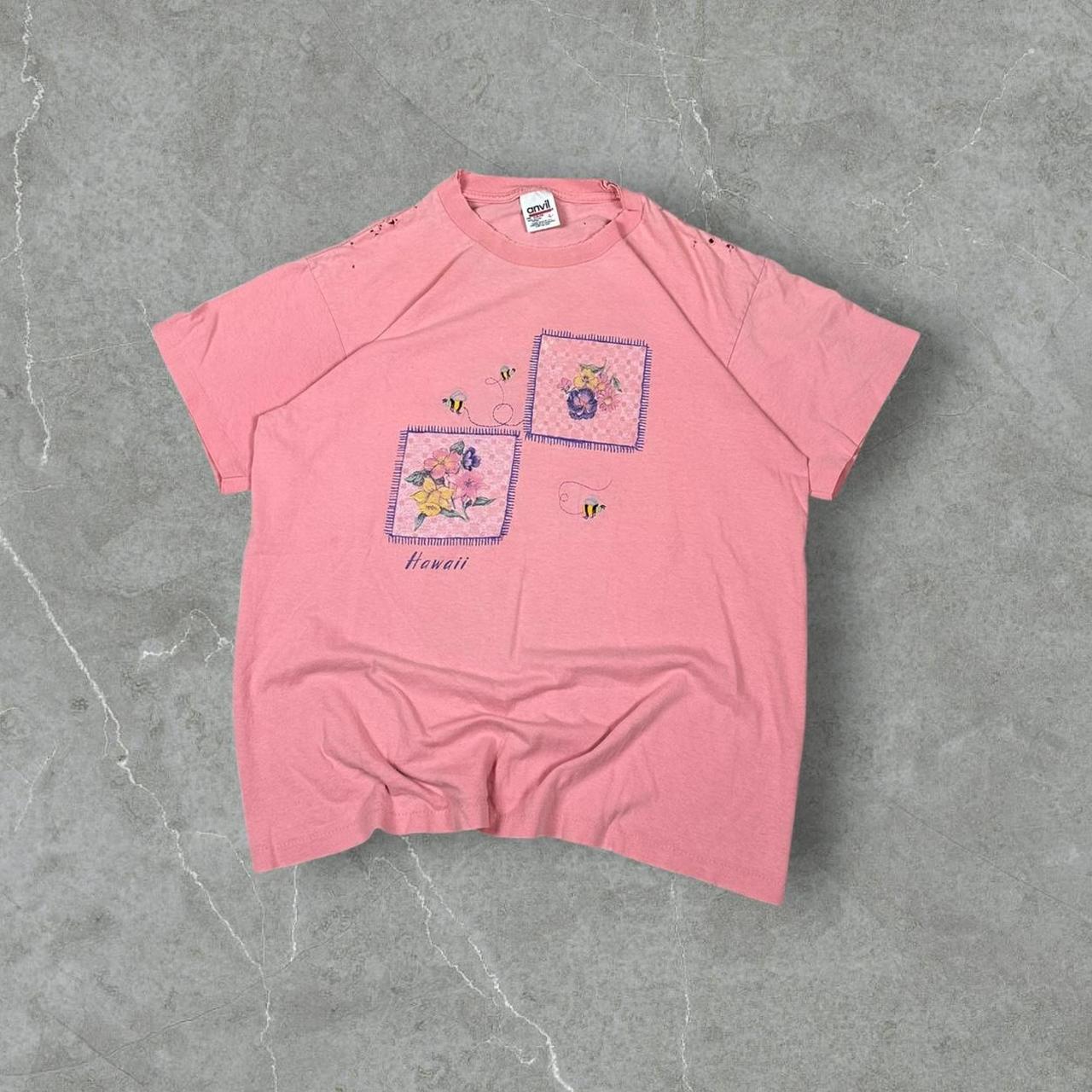 Hawaii Flower Bee T-shirt