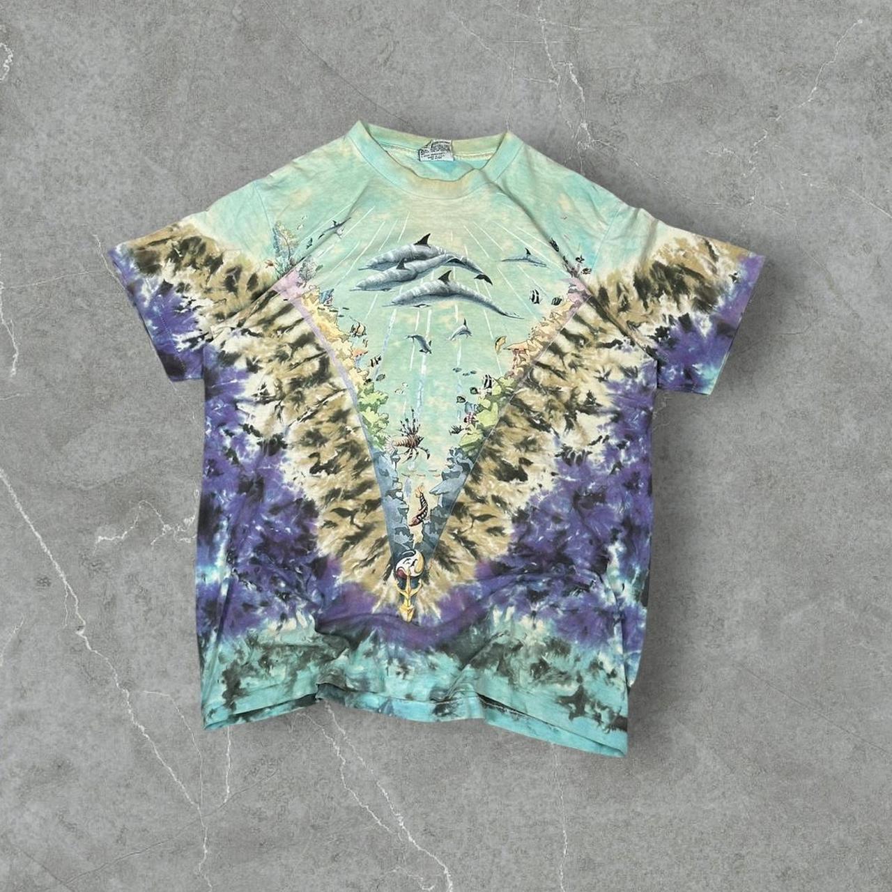 Liquid Blue Tie Dye T-shirt
