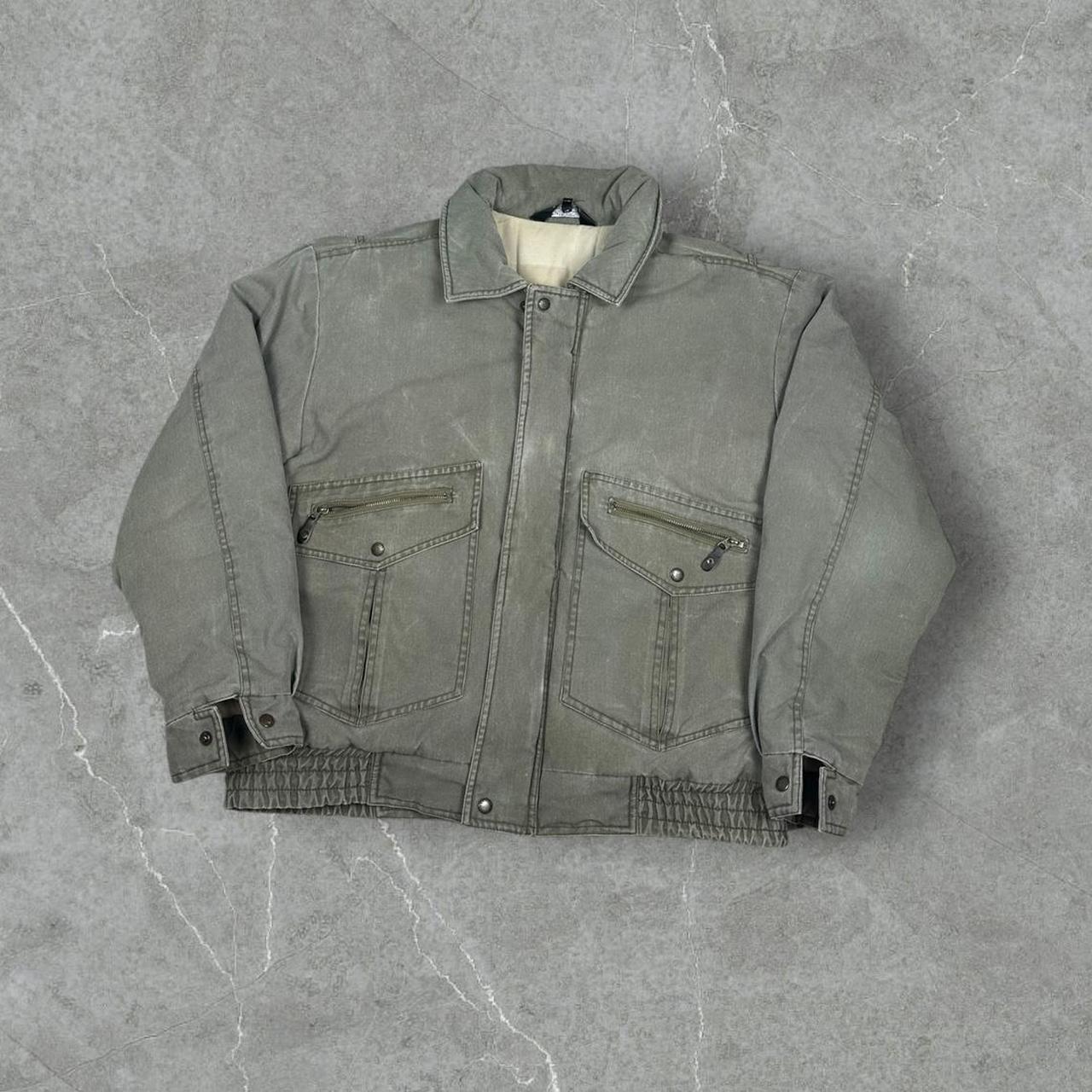 Canvas Bomber Jacket