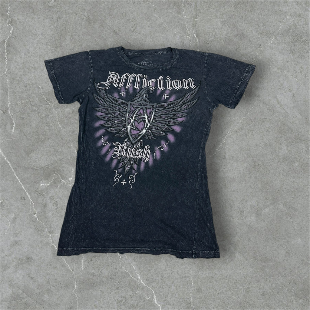 Vintage Y2K Affliction Womens T-shirt