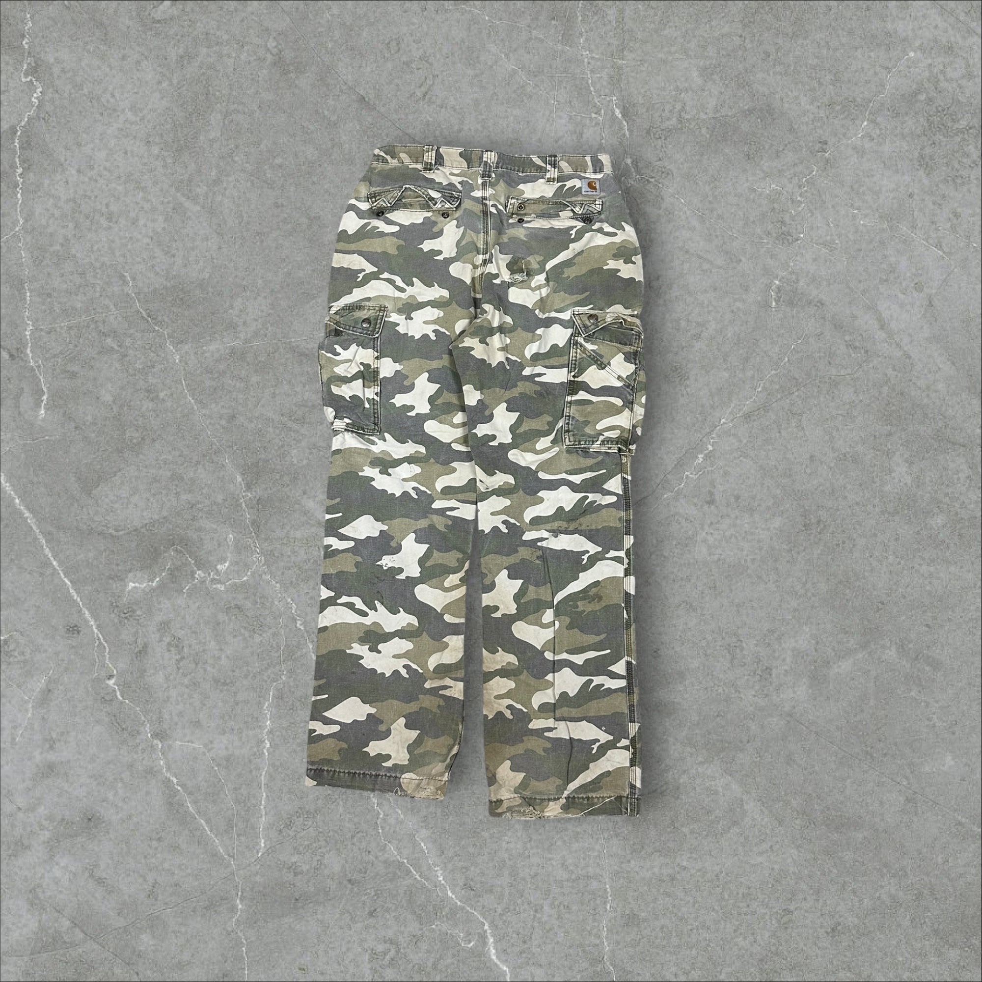Vintage Carhartt Camo Cargo Pants