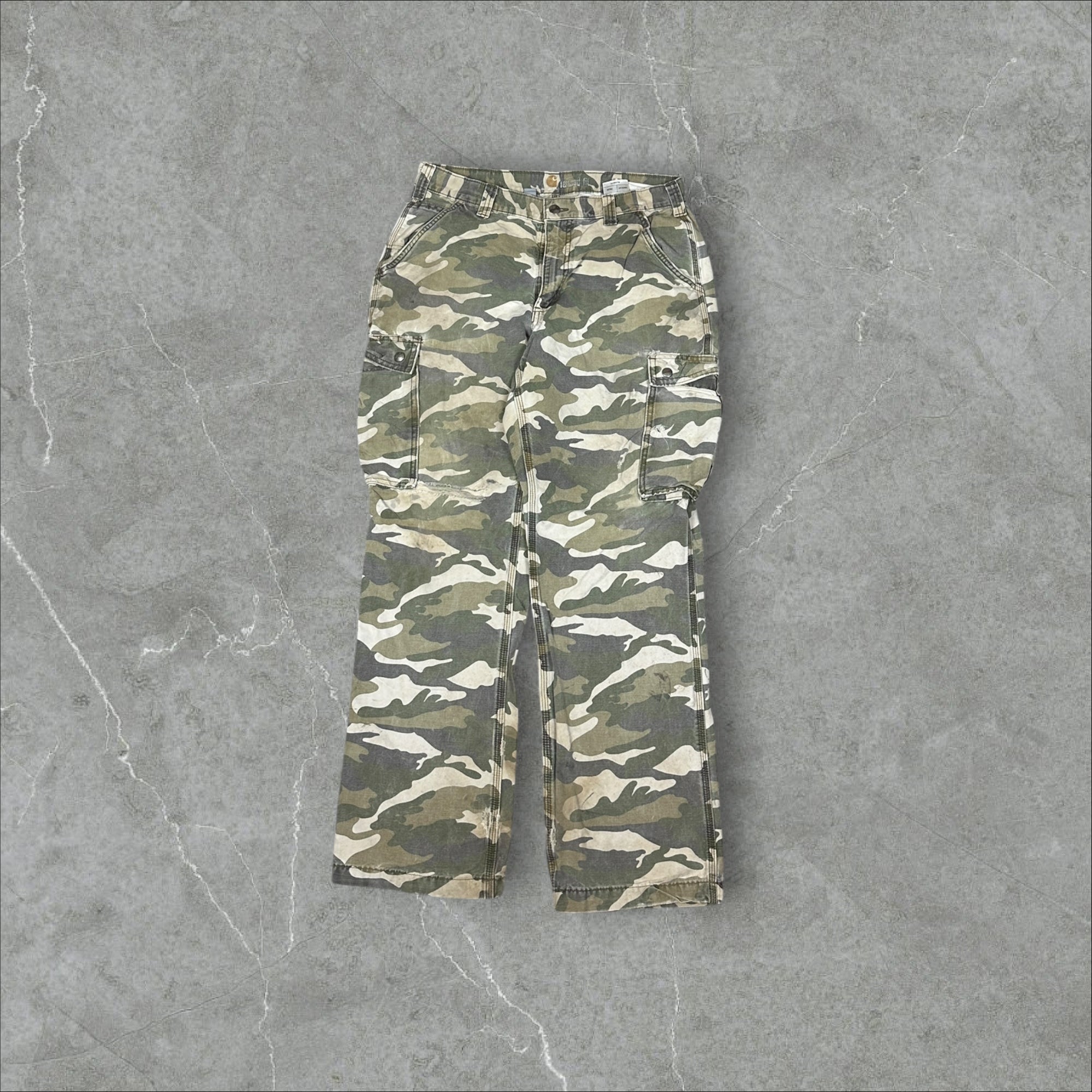 Vintage Carhartt Camo Cargo Pants